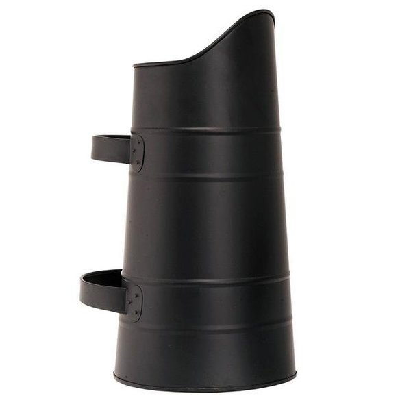 Mintueman Achla Mintueman-Achla CC-01BK Coal Hod Pellet Scuttle; Black CC-01BK